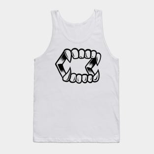 Vampir teeth Tank Top